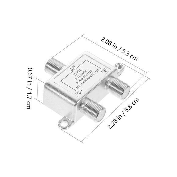 2 Way Cable Splitters