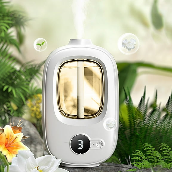 CofeeMO Waterless Essential Oils Diffuser, Portable Rechargeable Aroma Diffuser, Cordless Aromatherapy Oil Defusers for Car, Home, Travel, Bedroom, Office.