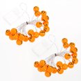 thumbnail image 5 of JTWEEN 2Pcs Halloween String Lights 9.8ft Pumpkin Hanging Fairy String Lights Waterproof Battery Powered Halloween Decoration String Lamps for Window Courtyard, 5 of 7