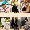 thumbnail image 5 of 3 Pack Slip Shorts for Women Under Dress,Comfortable Smooth Yoga Shorts,Workout Biker Shorts, 5 of 5
