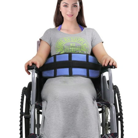 FAGINEY Wheelchair Seat Belt Adjustable Medical Restraints Straps Patients Cares Safety Harness Chair Waist Lap Strap for Elderly (Best Wheelchair For Elderly)