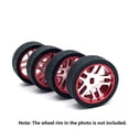 thumbnail image 3 of 8Pcs Rubber Tyre Tires Wheel for K969 K989 P929 Iw04M Iw02 Mini-Z Mini-D Mini-Q 1/28 RC Drift Racing Car, 3 of 7