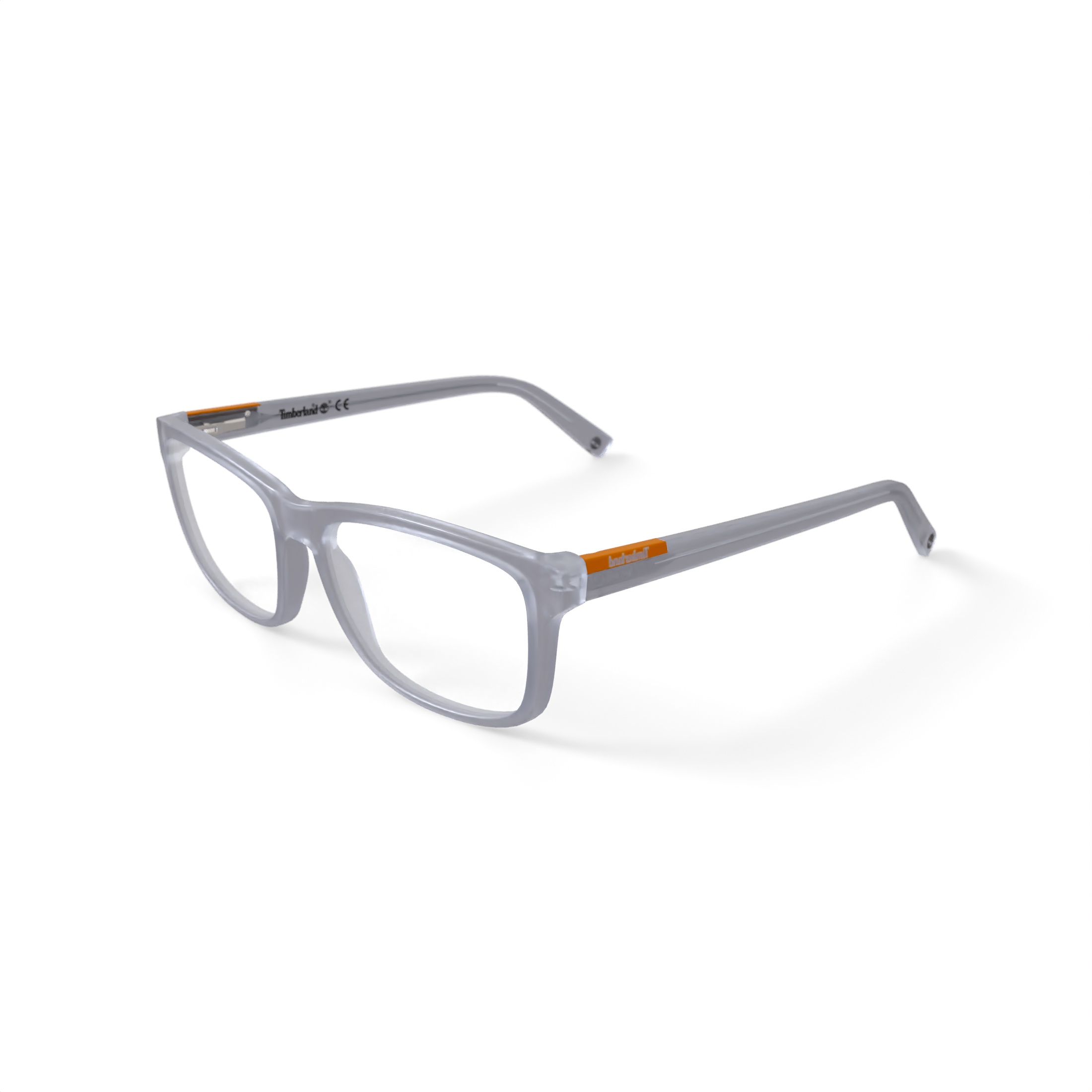 Timberland Men's TB1807-1 Square Prescription Eyeglasses with Case, Gray