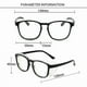 thumbnail image 4 of Moisture Chamber Goggles Anti Dry Eye Men Women Anti Pollen Blue Light Blocking Glasses Gafas Para Ojo Seco BJL-2025, 4 of 5