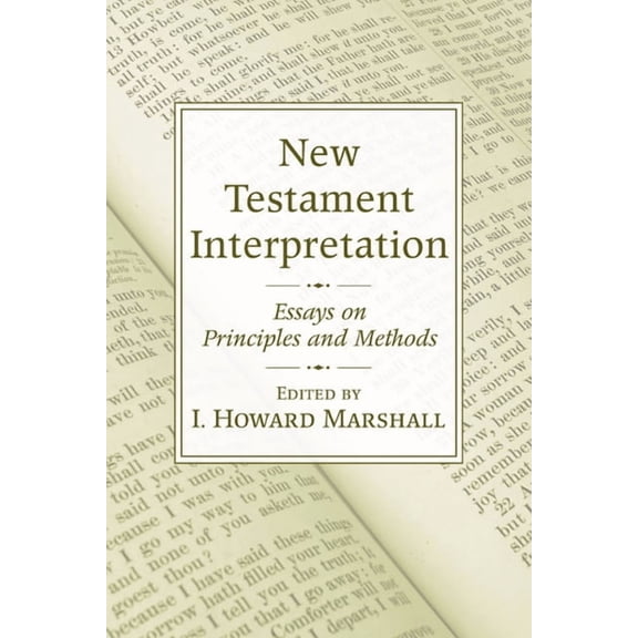 New Testament Interpretation (Paperback)
