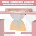 thumbnail image 5 of Costway Rolling Manicure Table Nail Desk with with 8 Lockable Wheels & Electric Dust Collector 3 Dust Bags Wrist Rest Pink, 5 of 9