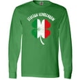 thumbnail image 3 of Inktastic Italian Leprechaun Long Sleeve T-Shirt, 3 of 5