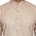 thumbnail image 4 of Mens Desginer Wear Bollywood Style Indian South Indian Cotton Dhoti Kurta Set, 4 of 4