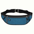 thumbnail image 3 of Running Belt Waist Pack Bag Crossbody Bag Chest Bag Camping Waist Fanny Pack Blue, 3 of 8