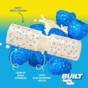 BUILT Bar Sour Puff Protein Bars, Blue Razz Blast, Gluten Free, Sour Candy Snacks - 12ct