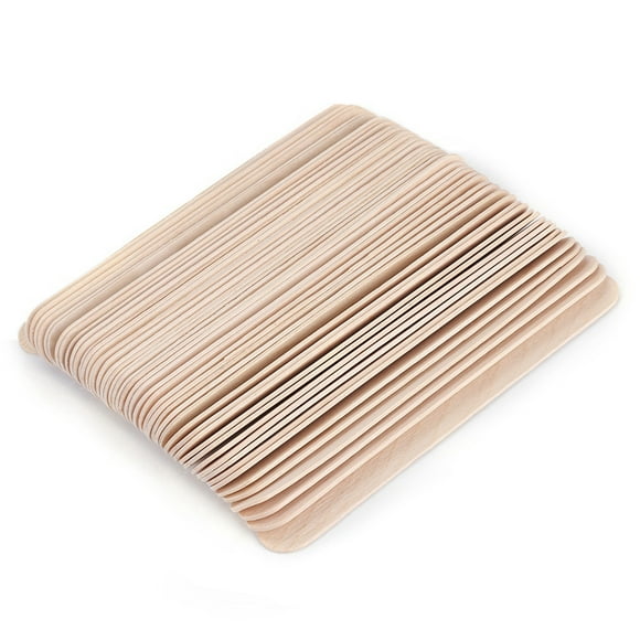 Barra de cera de madera, 50 piezas/caja Barra de cera de depilación de madera desechable Barra de cera True Excellence