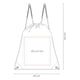 thumbnail image 2 of Bolsa-mochila con cierre de jareta-Osuna rosa 34 x 43, 2 of 3