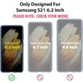thumbnail image 2 of for Galaxy S21 Case, S21 Case with Self Healing Flexible TPU Screen Protector [2 Pack], Military Grade Double Shockproof with Kickstand Protective Case for Samsung Galaxy S21 5G-Red, 2 of 14