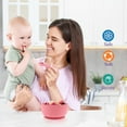 thumbnail image 5 of Suction Bowl with Lids and Spoons, Baby Feeding Essentials, Extra Strong Baby Suction Bowls, BPA Free Baby Bowls, Silicone Baby Feeding Set, Infant Babies & Toddler, Baby Bowls with Suction, 5 of 6