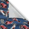 thumbnail image 5 of Ambesonne Cars Grommet Curtain, Racing Automobile Sports, 50" x 120", Navy Blue Red Black, 5 of 6