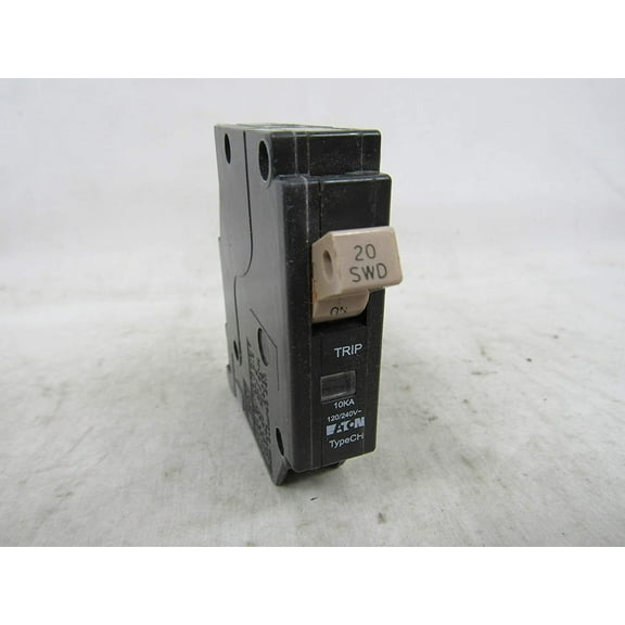 Cutler Hammer CHF120 Circuit Breaker, 1-Pole 20-Amp