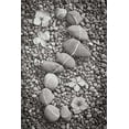 thumbnail image 2 of Mahan, Kathy 23x32 Black Ornate Wood Framed with Double Matting Museum Art Print Titled - Curving Rocks I, 2 of 4