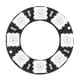thumbnail image 1 of Ndcxsfigh WS2812 5050 RGB LED Ring Placa Controladora A Color 8 Bits para DIY (8 Bits), 1 of 7