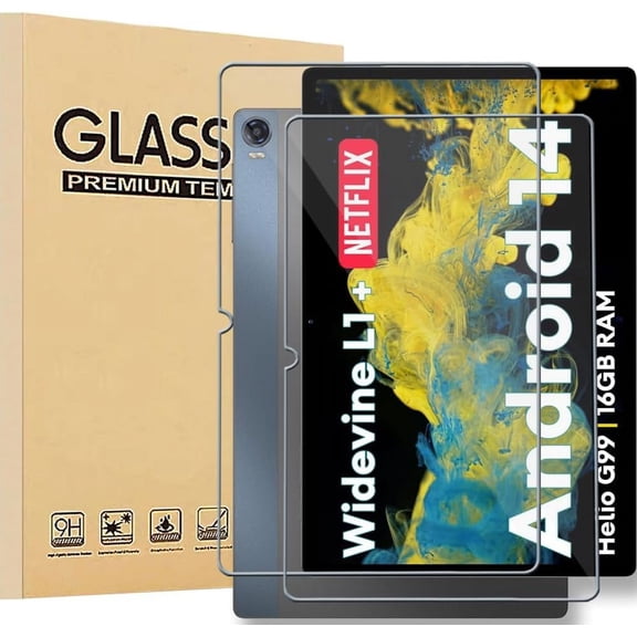 [NSFN] For Headwolf HPad5 Glass Film for Tablet 10.5 Inch Glass Film, LCD Protective Glass Film, 9H Hardness, Ultra-Thin, High Transmittance, Automatic Adhesion, Scratch Prevention, 2 Pieces