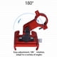 thumbnail image 4 of Eigraketly Soporte para teléfono de bicicleta Soporte para teléfono inteligente Soporte ajustable Aleación de aluminio Antideslizante Ciclismo Rojo, 4 of 6