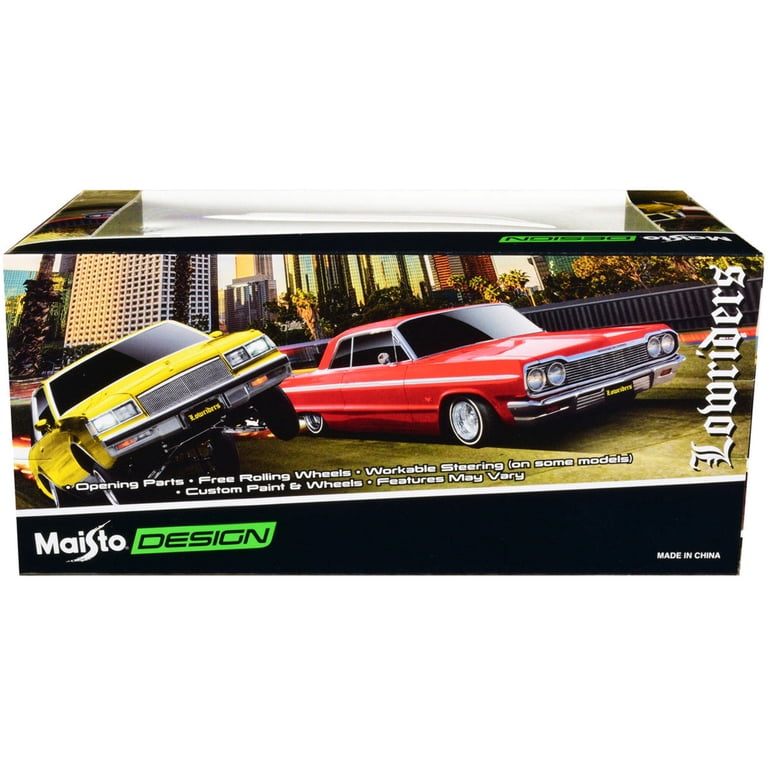 Maisto Toy Lowrider - 1965 Chevrolet El Camino, Gold Metallic with