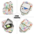 thumbnail image 5 of FORMRS Mini Backpack Purse for Women Travel Daypack Casual Shoulder Bag, Abstract Geometric, 5 of 7