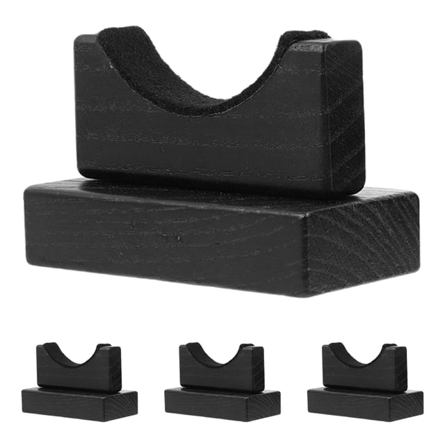 2 Pairs of Wooden Baseball Bat Holder Stable Bat Display Rack Desktop Bat Stand Decorative Bat Organizers Baseball Bat Storage Racks
