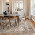 thumbnail image 3 of Bloom Rugs Washable Non-Slip 8' x 10' Rug - Beige / Gray Traditional Oriental Area Rug for Living Room, Bedroom, Dining Room, and Kitchen - Exact size: 8' x 10', 3 of 9