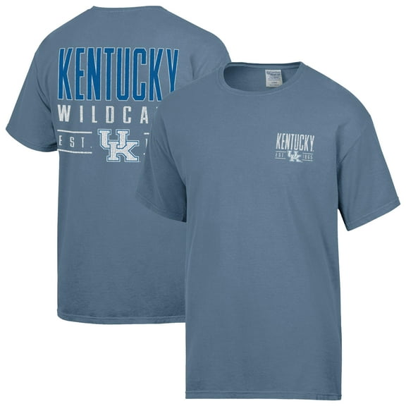 Men's ComfortWash  Blue Kentucky Wildcats Big Name T-Shirt