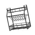thumbnail image 2 of Estante de almacenamiento de cocina Organizador de botellas de condimentos Estante de metal Soporte para botellas de condimentos de encimera, Plano Eigraketly HA004803-02, 2 of 7