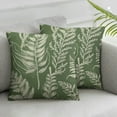 thumbnail image 2 of Nawypu  Spring Ferns Flower Throw Pillow Covers 2pcs Holiday Cushion Case Decoration for Sofa Couch, 2 of 6
