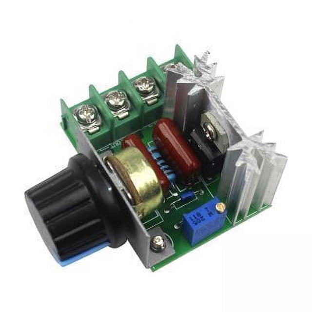 Regulador de Voltaje Electrónico Atenuadores Regulación de Velocidad Regularización de Temperatura Controlador de Velocidad Del Motor Duradero Termost 6 piezas