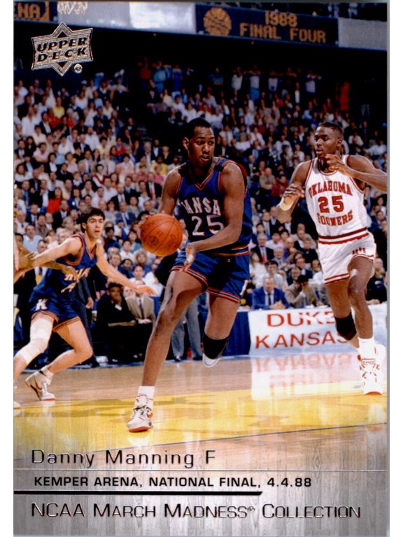 2014-15 Upper Deck March Madness Collection #DM2 Danny Manning NBA Basketball Trading Card