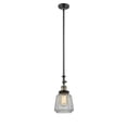 thumbnail image 5 of Innovations Lighting 206 Chatham Chatham 14" Tall Mini Pendant - Nickel, 5 of 7