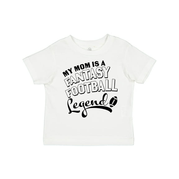 Inktastic My Mom is a Fantasy Football Legend Boys or Girls Toddler T-Shirt