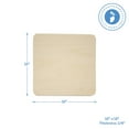 thumbnail image 4 of Large Square Plaque 12 x 12-inch, Pack of 100 Blank Wooden Signs with Round Edges, Unfinished Wooden Cutouts to Paint, by Woodpeckers, 4 of 6