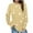 Khaki, variant on Women's Plus Size Sweatshirts Casual Long Sleeve Crew Neck Hoodies Cute Star Print Pullover Tops L-5XL