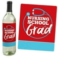thumbnail image 2 of Big Dot of Happiness Nurse Graduation - Medical Nursing Graduation Party Decorations for Women and Men - Wine Bottle Label Stickers - Set of 4, 2 of 8