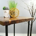 thumbnail image 3 of Natural Geo Table d'Extrémité en Bois de Tuyau Rustique Dublin, 3 of 7