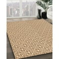 thumbnail image 2 of Ahgly Company Indoor Square Patterned Golden Blonde Gold Area Rugs, 3' Square, 2 of 6