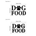 thumbnail image 3 of Adhesivos de pared con etiquetas de comida para perros, PVC, dibujos animados, 15 x 20 cm, 3 of 3