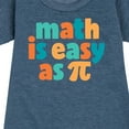 thumbnail image 3 of Instant Message - Math Is Easy As Pi - Toddler And Youth Girls Fleece Dress, 3 of 6