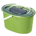 thumbnail image 1 of Cubo de pesca de hielo Cuenca de lavado de cubo de pescado vivo con cubo interno, barril de contenedores para jardinería, senderismo, hogar, viaje Ovalado 10L, 1 of 8