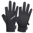 thumbnail image 2 of Eoperou 1 Pair Thicken Winter Gloves Windproof Keep Warm Wear-resistant Two Fingers Exposed Cold Protection Outdoor Motorcycle Gloves for Cycling, 2 of 7