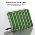 thumbnail image 4 of ELEHOLD Shockproof Clear Case for Samsung Galaxy Tab S9 FE+, Soft Clear Anti-Drop Cover Down Jacket Desigh Camera Protection Shockproof Case Cover, Gray, 4 of 7