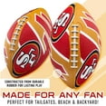 thumbnail image 2 of Franklin Sports NFL San Francisco 49ers Football - Youth Football -  Mini 8.5" Rubber Football - Perfect for Kids - Team Logos and Colors!, 2 of 7