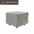 thumbnail image 2 of Modern Leisure Garrison Square Fire Pit Table Cover, Waterproof, 32" Square x 22"H, Granite Gray, 2 of 13