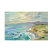Trademark Fine Art 'Dunes by the Sea' Canvas Art by Silvia Vassileva