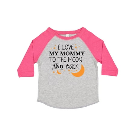

Inktastic I Love My Mommy to the Moon and Back Gift Toddler Boy or Toddler Girl T-Shirt