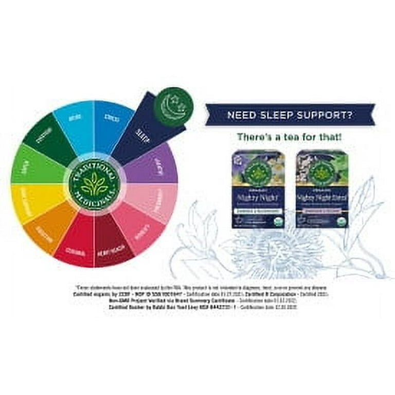 Traditional Medicinals Organic Nighty Night Extra Valerian
